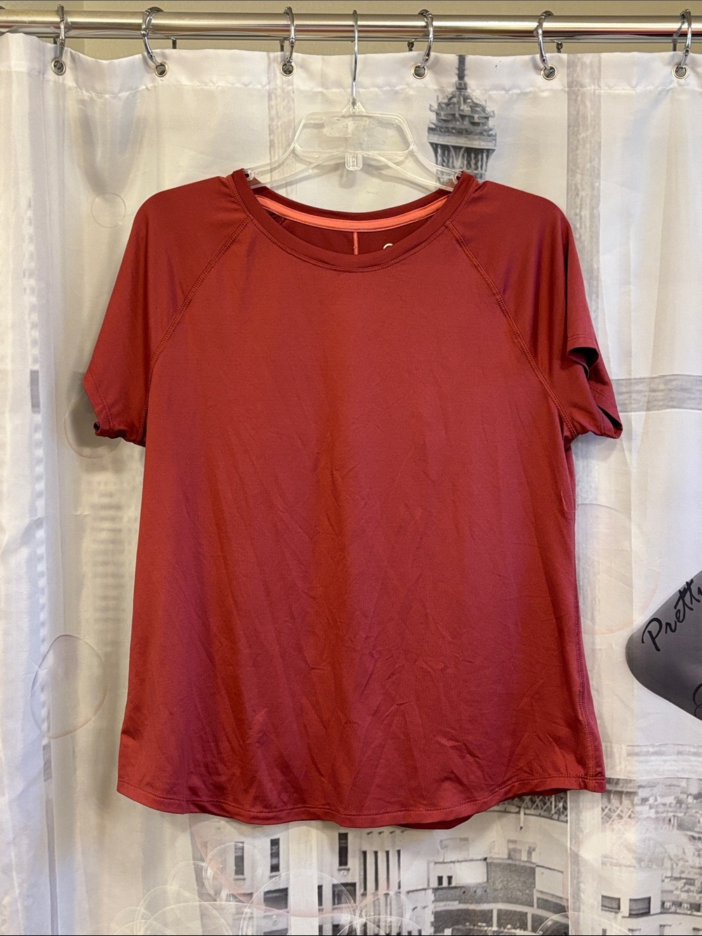 Women's Short Sleeve Performance Top - Red